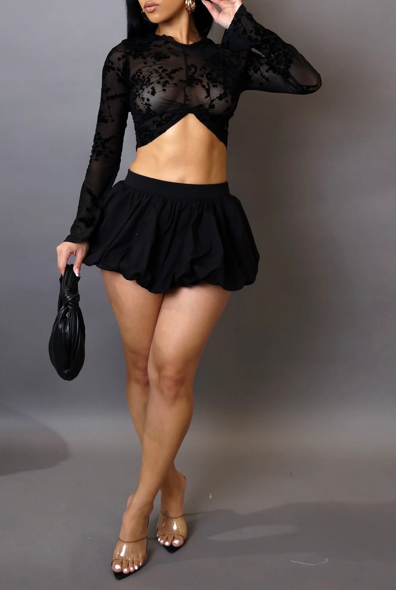 ‘NAMIRA’ mini skirt