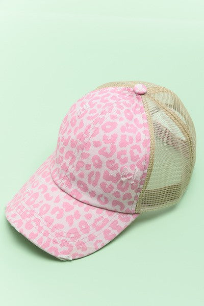 ‘BUSY’ distressed mesh baseball hat (11 colors)