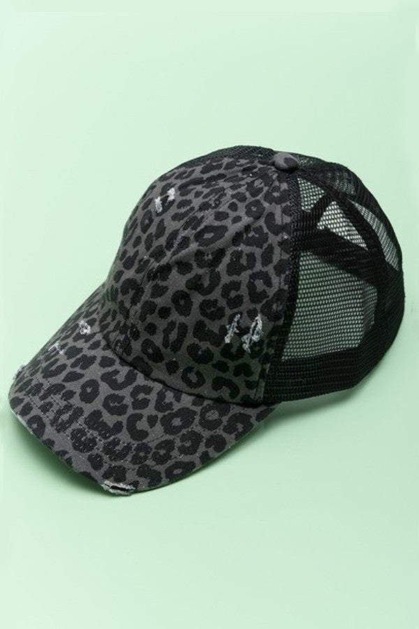 ‘BUSY’ distressed mesh baseball hat (11 colors)