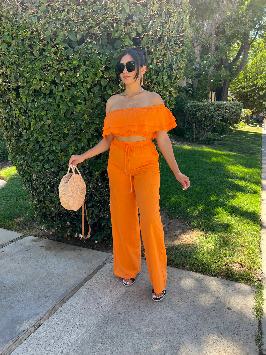 ‘GENEVIEVE’ pant set (2 colors)