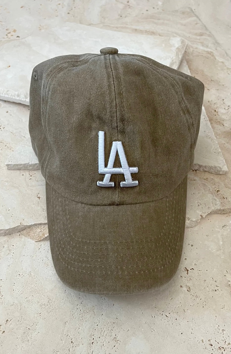 LA Vintage Embroidered Hat (9 colors)