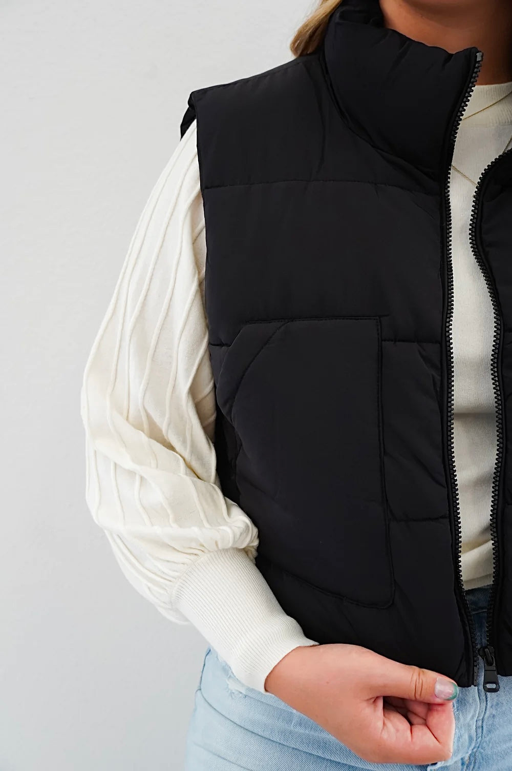 ‘BLISS’ puffer vest (4 colors)