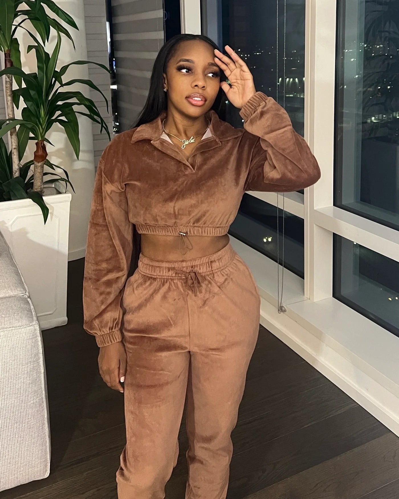 ‘COZY CUTIE’ velour set (3 colors)