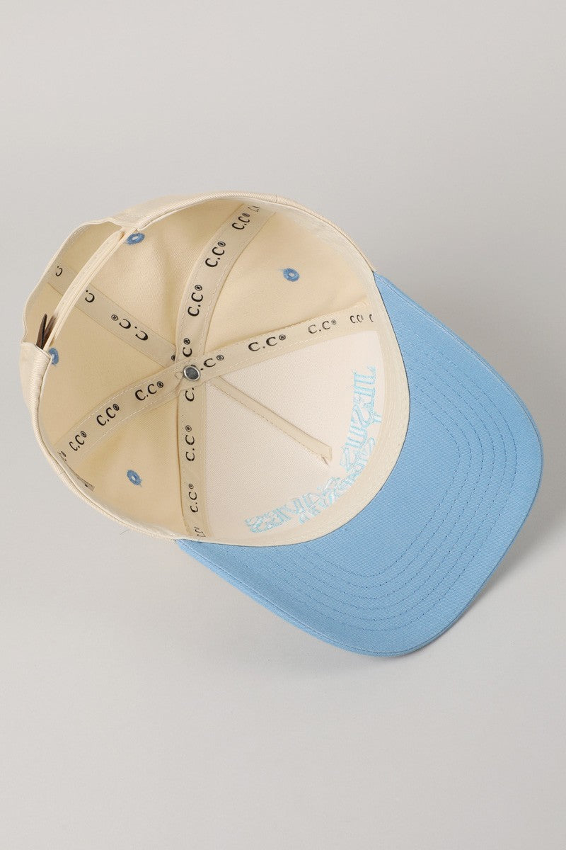 ‘JESUS SAVES, I SPEND’ embroidered hat