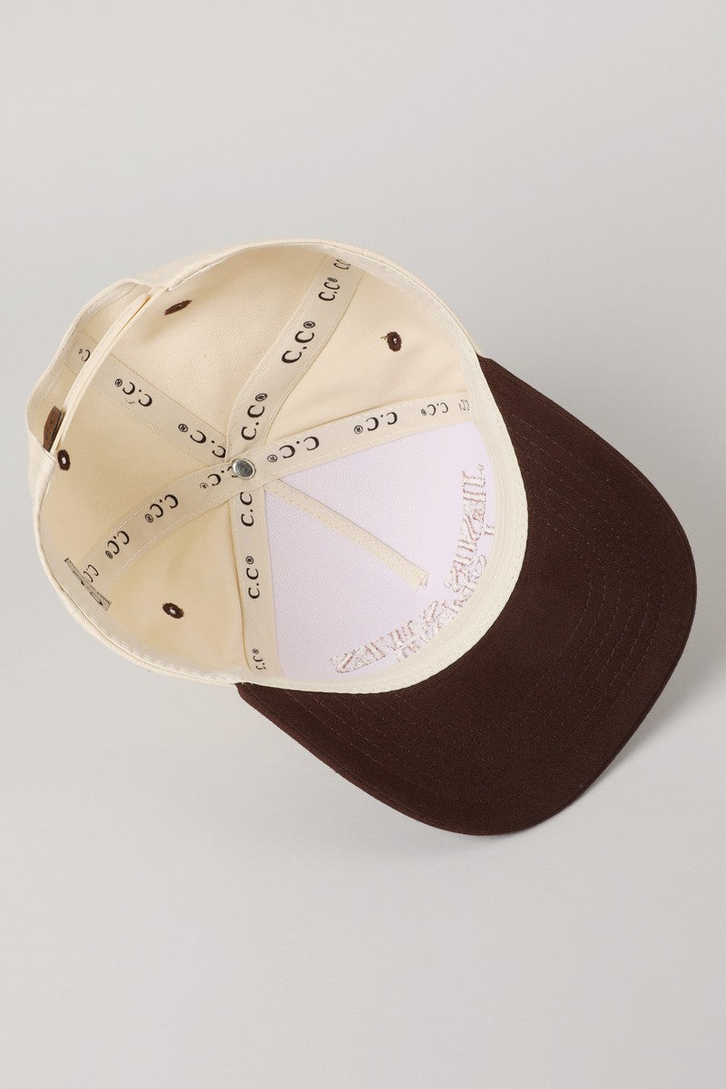 ‘JESUS SAVES, I SPEND’ embroidered hat